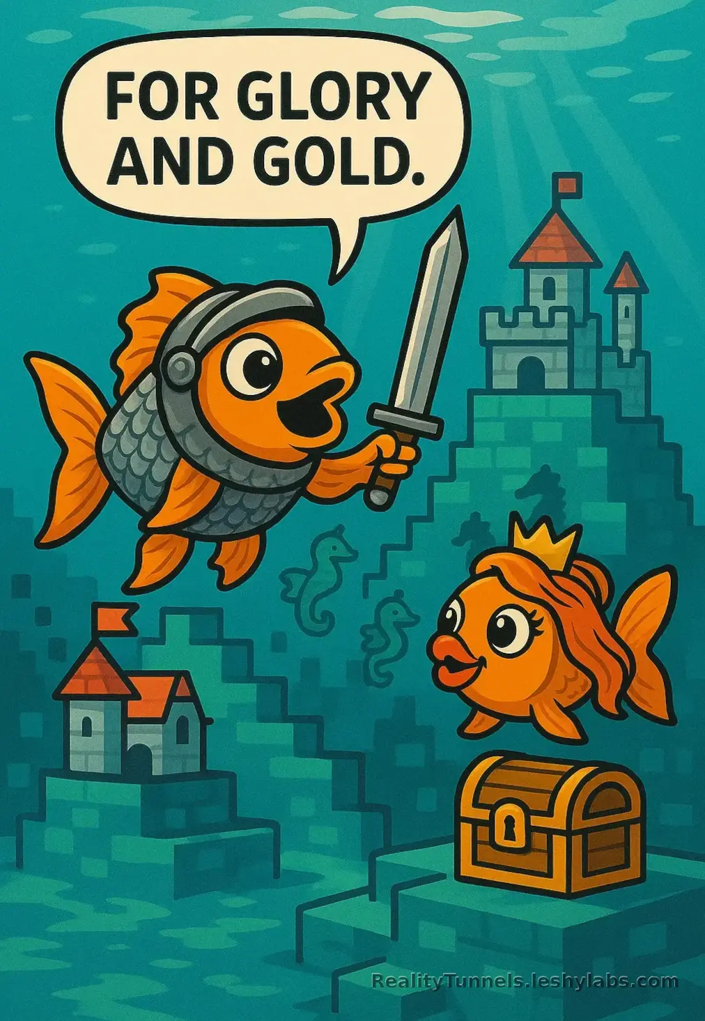 Virtual Reefality — second sight overlay